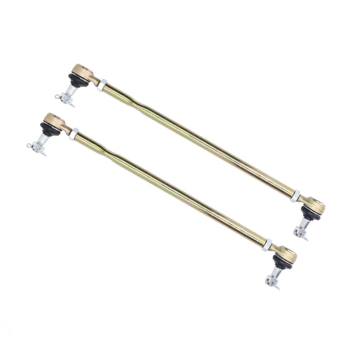 2 Sets Stuurstang met Einden Kit Vervanging voor Suzuki QUADSPORT 400 LT?Z400 LT?Z400Z beige