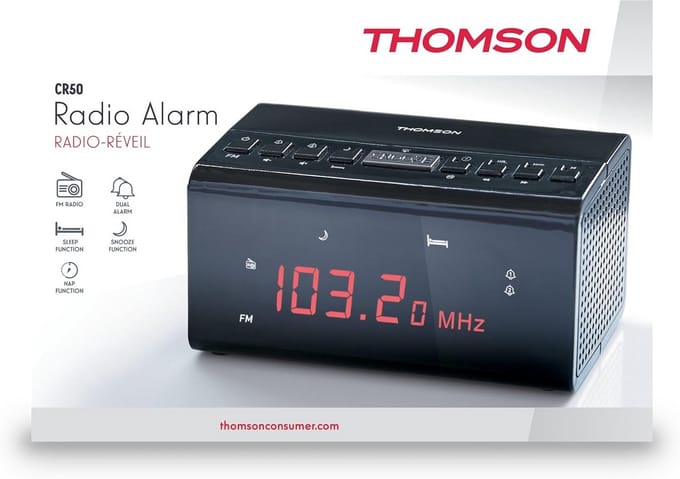 Digitale Wekkerradio met FM Radio en Snooze Functie