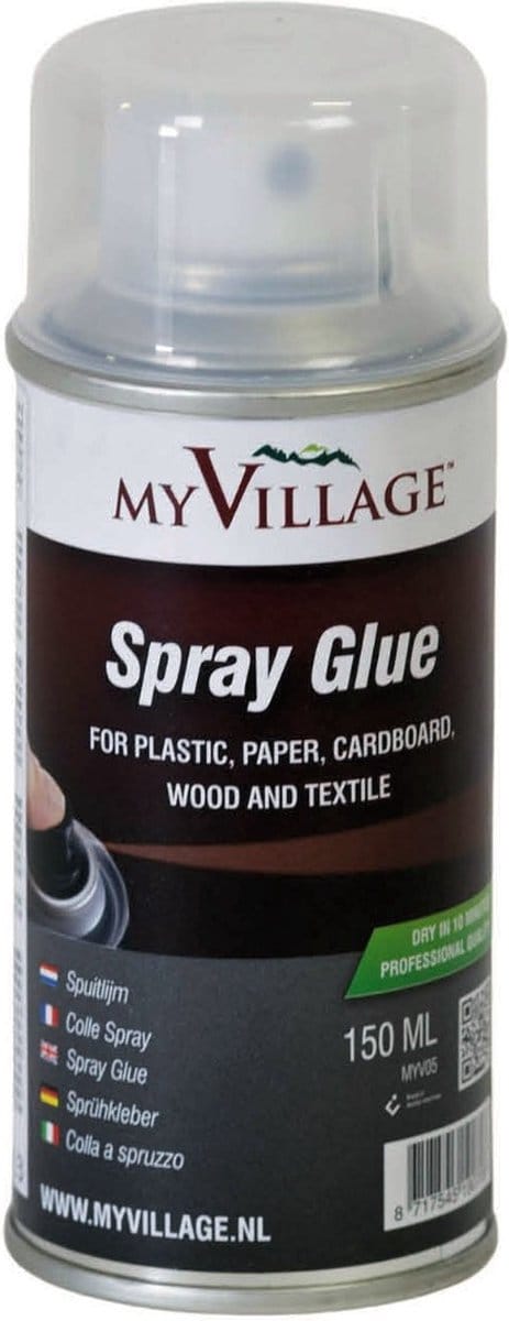 Spuitlijm Transparant 150ml - My Village