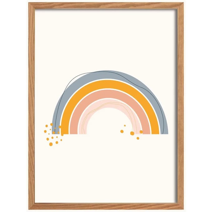 Tabel Yellow Tipi Happy Rainbow