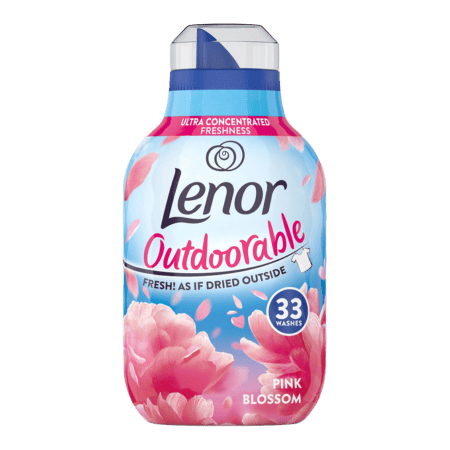 Lenor Outdoorable Rozebloesem spoelglansmiddel - 462ml