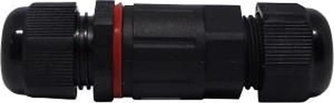 V-TAC Waterdichte kabelkoppeling 5-9mm - IP68 - 3x1.5mm2 - Zwart