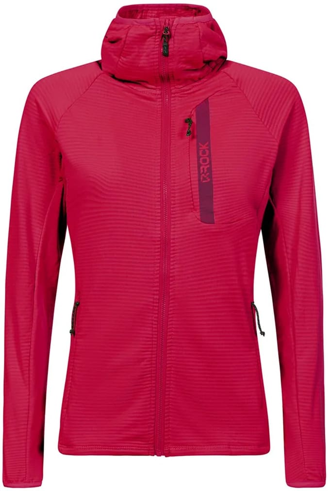 Rock Experience Arrows 2.0 Fleece Met Kap Rood,Roze M Vrouw