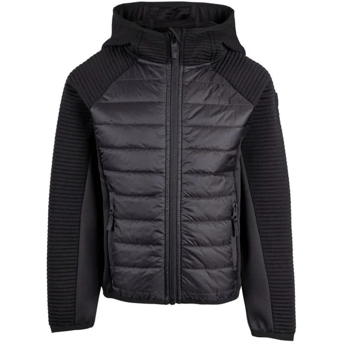 Trespass Roadie Hybride Jas voor kinderen (Zwart)