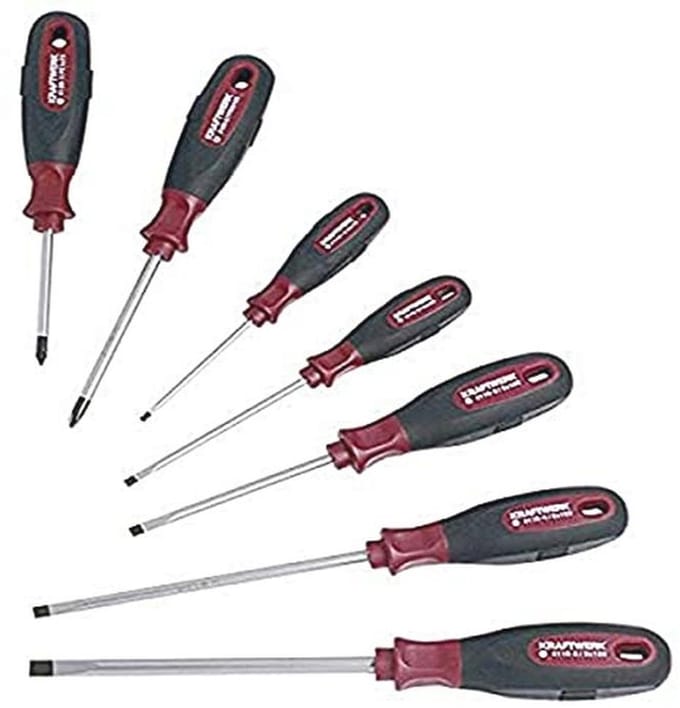 7-delige ergonomische schroevendraaierset | Professioneel handgereedschap