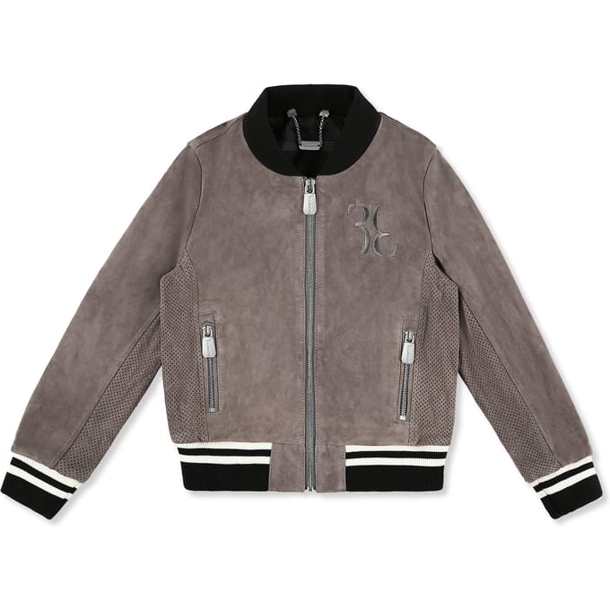 Leren Bomber Double B