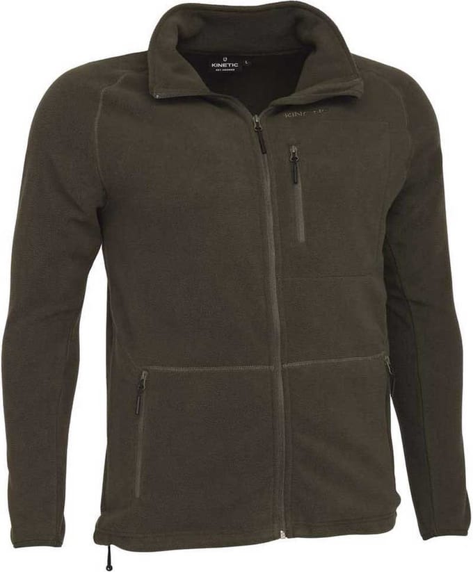 Kinetic Range Fleece Met Volledige Rits Groen L Man