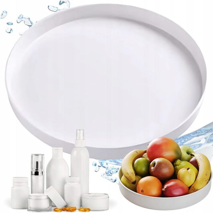 Draaiplateau Organizer 25cm - Keuken & Badkamer - Wit