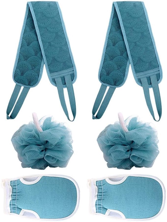 Dailygoody - Body Brush - Exfoliërende Doucheset - 3 Stuks - Bad