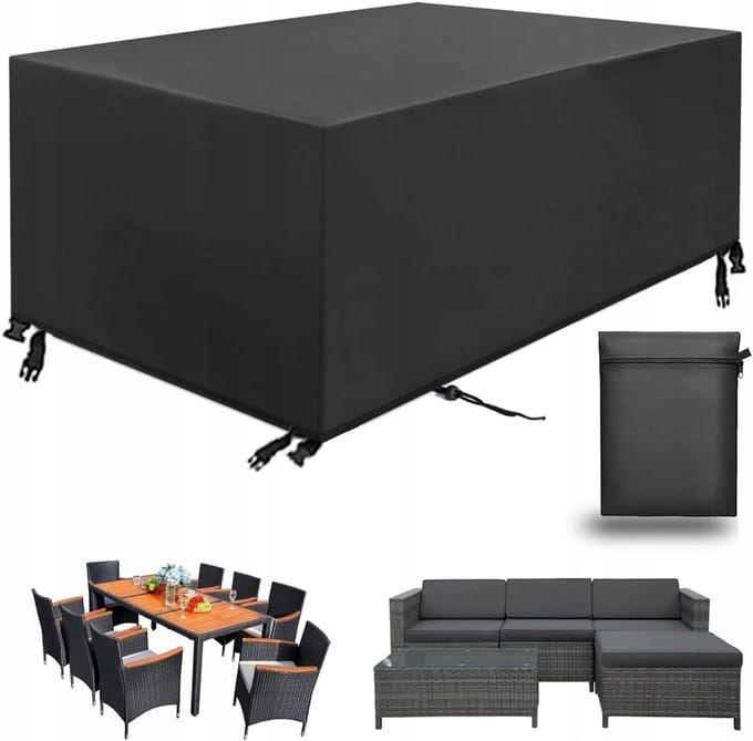 Waterdichte Tuinmeubelhoes 270x180x89 cm - UV-bestendig