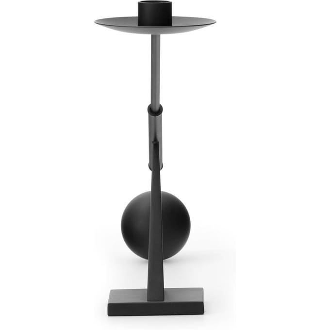 Audo Copenhagen Audo kandelaar Interconnect, zwart, hoogte 26 cm