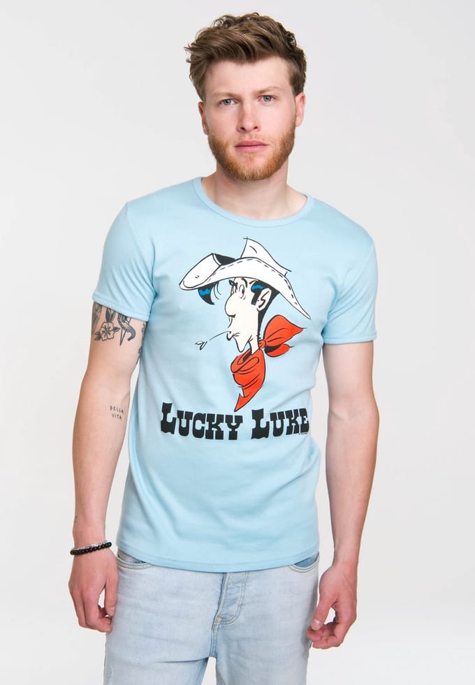 Logoshirt T-Shirt Lucky Luke Portrait