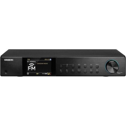 Sangean WFT-4 Internetradio HiFi-tuner Zwart Bluetooth, DAB+, Internetradio, WiFi