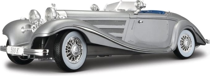 Modelauto Mercedes 500K Special Roadster 1:18 - speelgoed auto schaalmodel