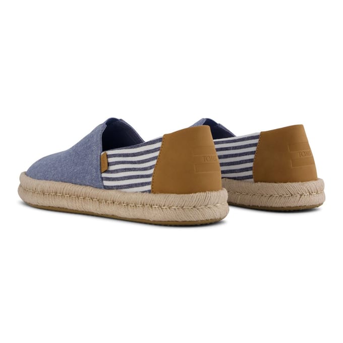 TOMS Alpargata Rope 2.0 Textiel Heren Marineblauwe Espadrilles
