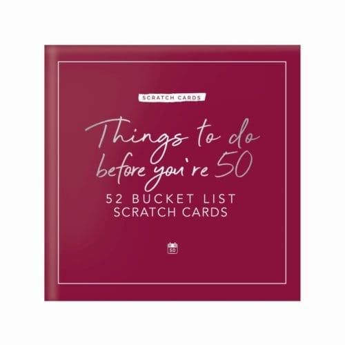 Gift Republic Scratch Cards - Things To Do Before Your're 50