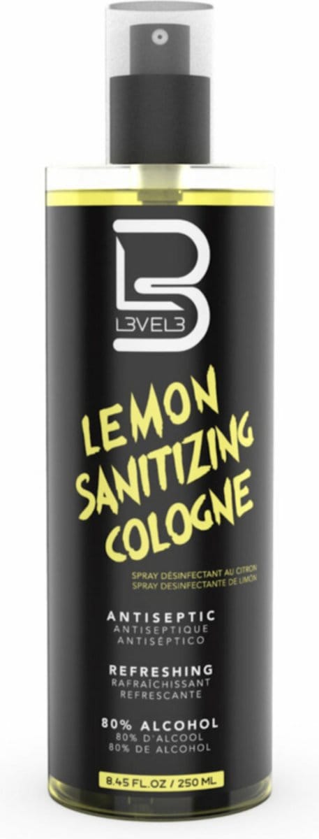 L3VEL3 Lemon Sanitizing Spray 250ML