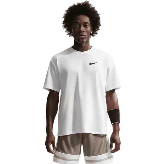 Nike Basketball T-shirt Wit K100