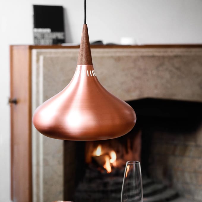 Fritz Hansen - Orient hanglamp - koper - Ø 22,5 cm - bruin