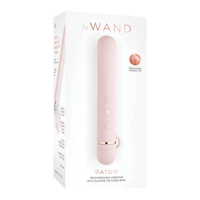 Le Wand - Baton Rechargeable Vibrator Rose Gold