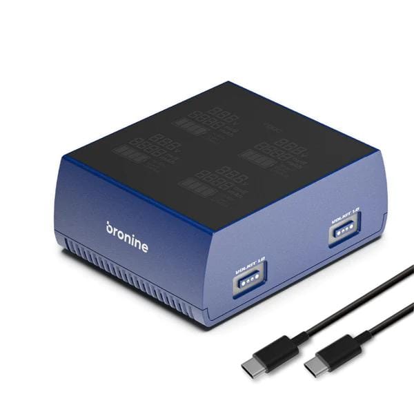 Bronine multi-brand lader met 4 poorten