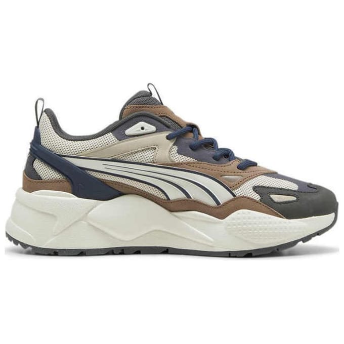 Puma RS-X Efekt Premium Desert Dust Shadow Grey Unisex Sneakers Tan 390776-44 38 gray