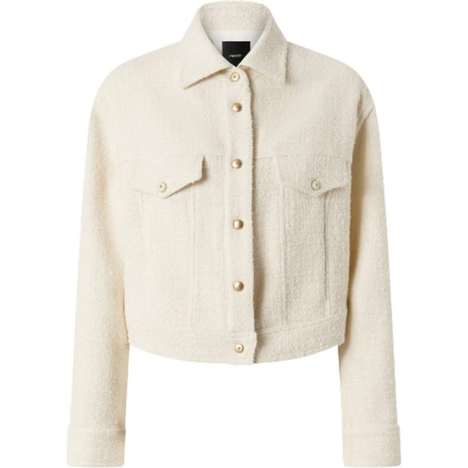 veren vrouw Pinko - ijsjas tweed - wit