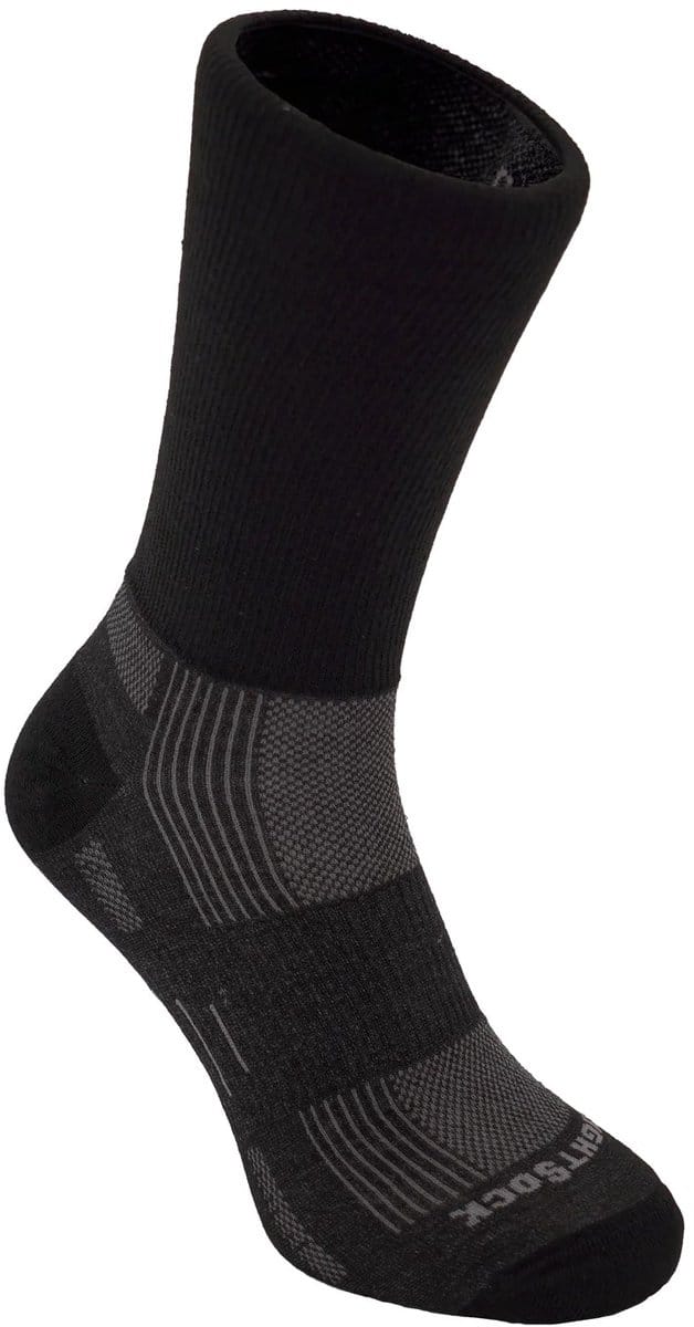 Wrightsock Explore Crew - Zwart - 37-41