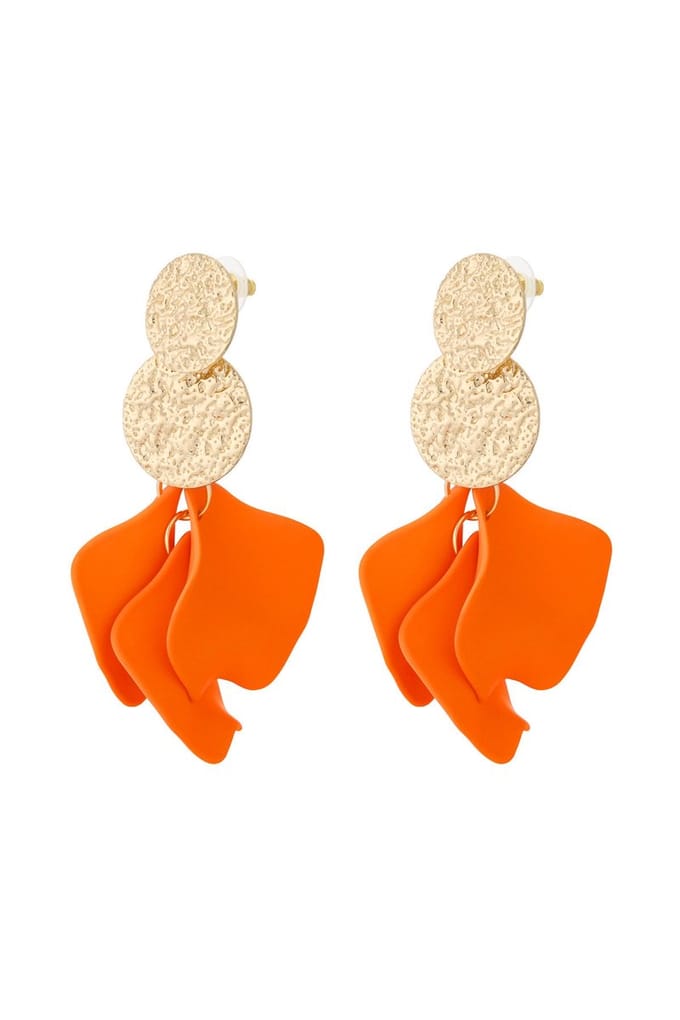 Blooming Chique oorbellen- Verkleurt Niet - Cadeau - Goudlief