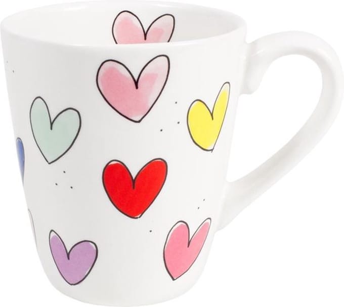 Blond Amsterdam Hearts Mok - Hartjes - 0,35L