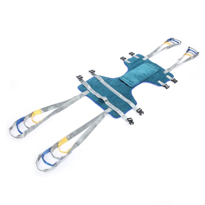 Transportlifter Sling Transferriem Lifter Sling Hulp voor Oude Gehandicapte Patiënt Staande Loop Sling blue