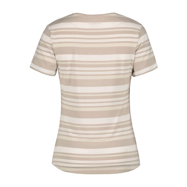 LUHTA - kivihaka - T-shirt korte mouw dames - Wit