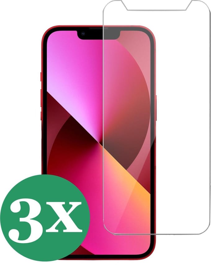 Screenprotector geschikt voor iPhone 11 - Beschermglas Screen Protector Glas - 3 Stuks