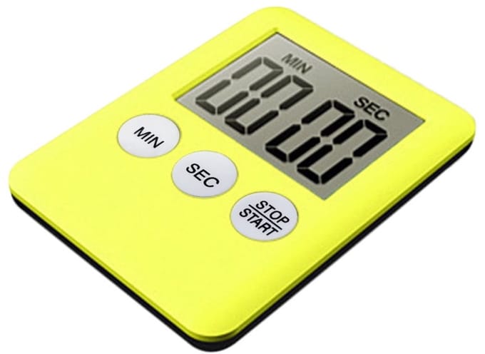 Magnetische kookwekker - Digitale timer - Efficiënt koken - Luid alarm - 7x5.3 cm - Veelkleurig