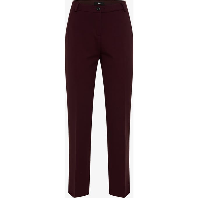 Brax Dames Chino  Style MARON S BLACKBERRY VIOLET, donkerpaars, maat 46