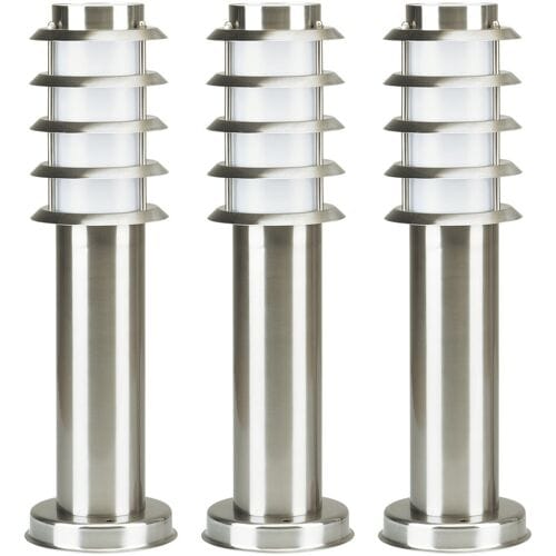 KS Verlichting Soll 3 RVS Tuinlamp set van 3