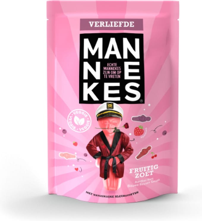 Verliefde Mannekes - 10 stuks - 225 gram