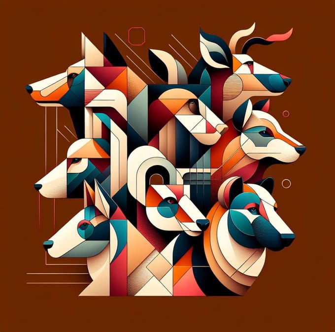 Kunstprint | Wanddecoratie | Dibond | 30 × 30 cm