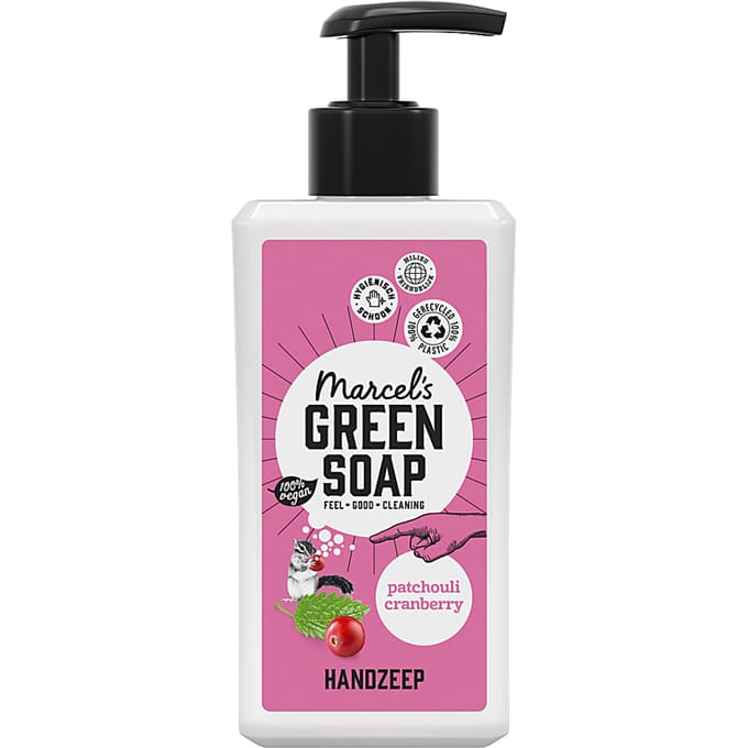 Marcel's Green Soap Handzeep Patchouli & Cranberry