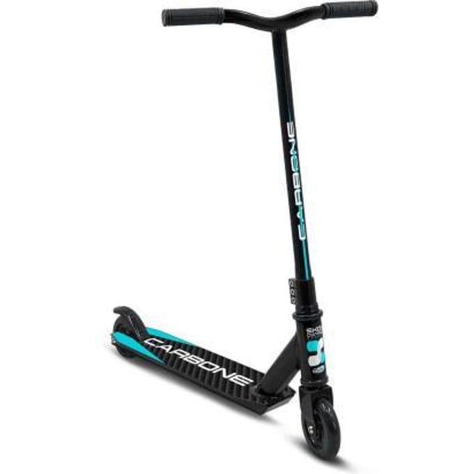 Skids Control Carbone Stuntstep Voetrem Junior Zwart/turquoise