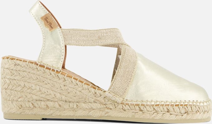 Toni Pons Tossa Dames Espadrilles - Platinum - Maat 37