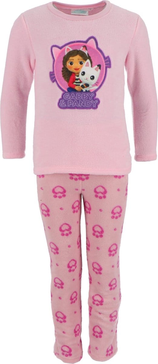 Gabby's Dollhouse Coral-Fleece Pyjama