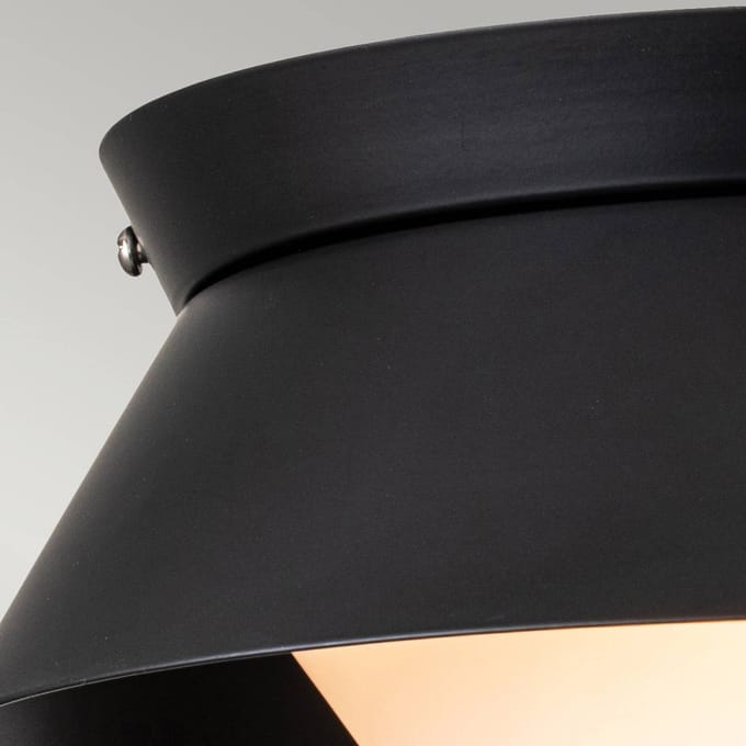 Elstead Lighting LED Plafond Badkamerlamp Bowtie | 2X E14 Max 40W | IP44 | Dimbaar | Matte Black
