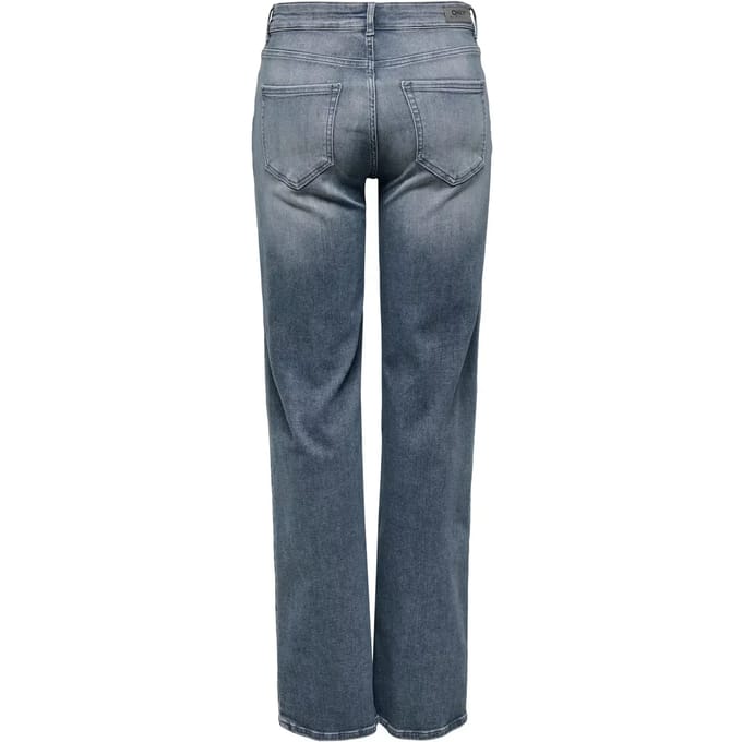 ONLY - ONLBLUSH MID STRAIGHT DNM REA558 Dames Jeans