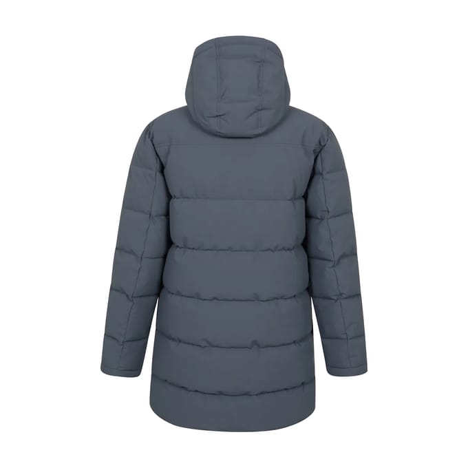 Mountain Warehouse Heren Digby Lange Gevoerde Parka (Marineblauw)
