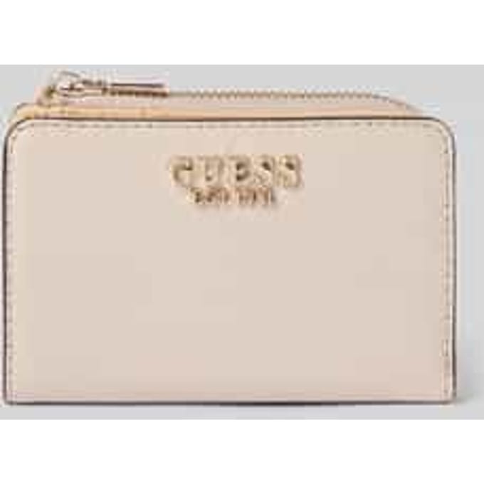 GUESS portemonnee Laurel II SLG Zip Around Card Case Taupe
