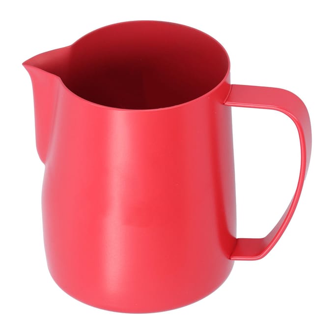 600ml Koffie Latte Art Schenkkan Melk Opschuimbeker Koffie Maak Accessoire Rood brown