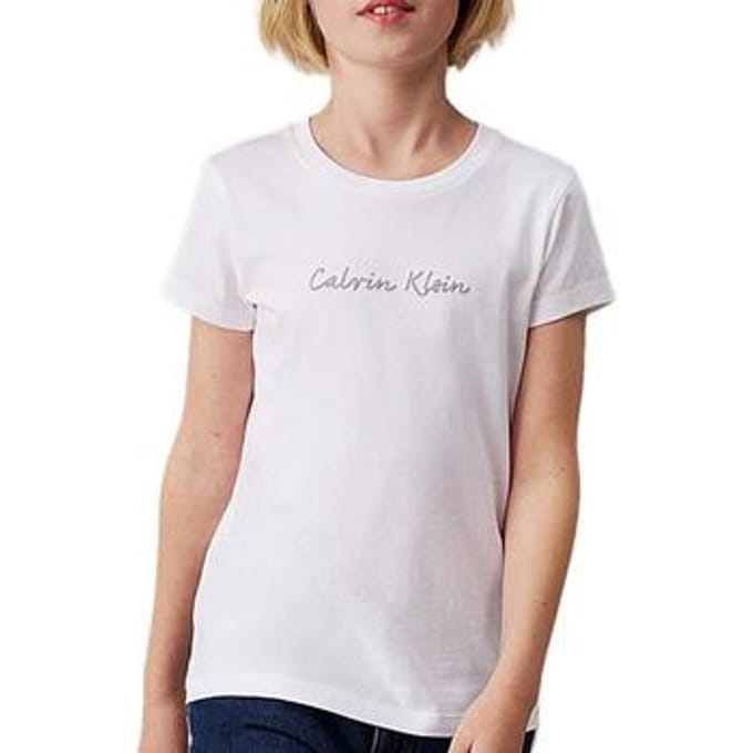 T-shirt Korte Mouw Calvin Klein Jeans Script