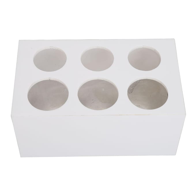 Chauffe-huile de massage 6 bouteilles Température constante Chauffage rapide Multifonctionnel Chauffe-lotion crème US Plug white