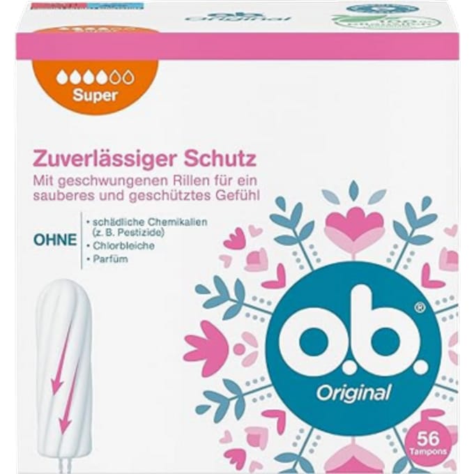 O.B. Originele Super Tampons - 56 stuks